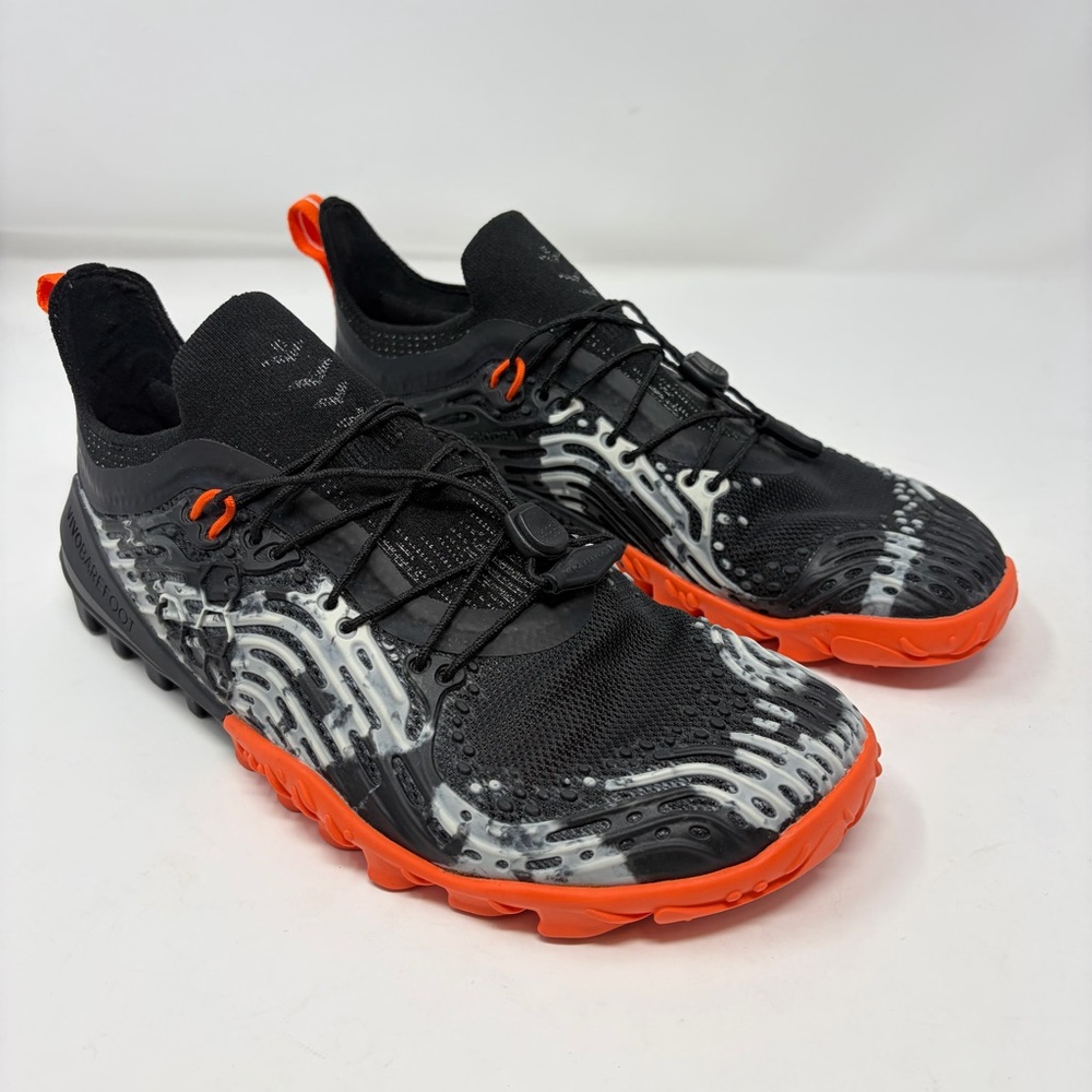 Vivobarefoot Hydra ESC Barefoot Swimrun Trail Running Shoes Black Orange 6.5‎